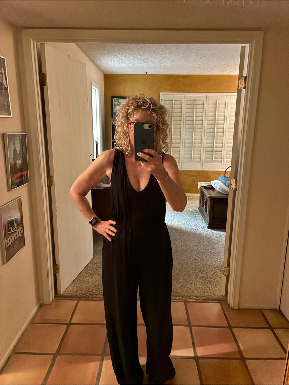 Free People Movement Black Sleeveless Wide-Leg Jumpsuit XS. NWOT - Picture 9 of 9